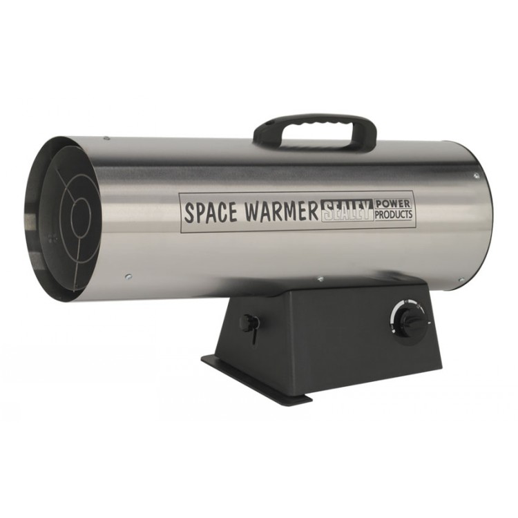 Space Heater Propane Heater 110,000-150,000Btu/hr - Stainless Steel