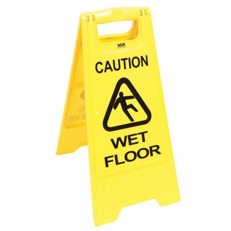 Cleaning Wet Floor Sign