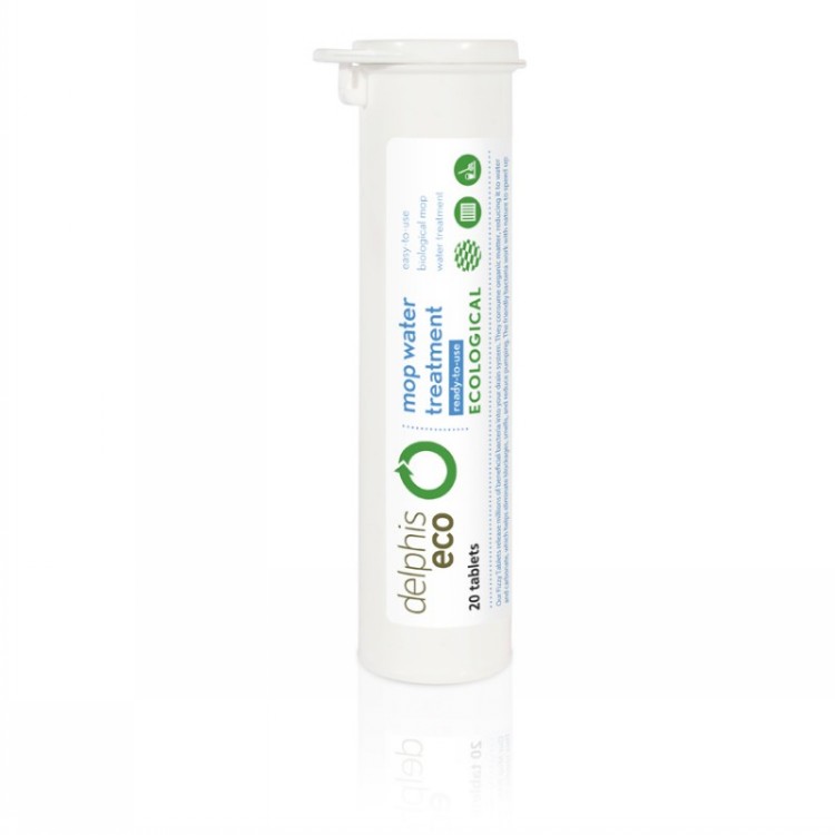 Delphis Eco Bio Mop Water Tabs for Greasy Floors and Drains 