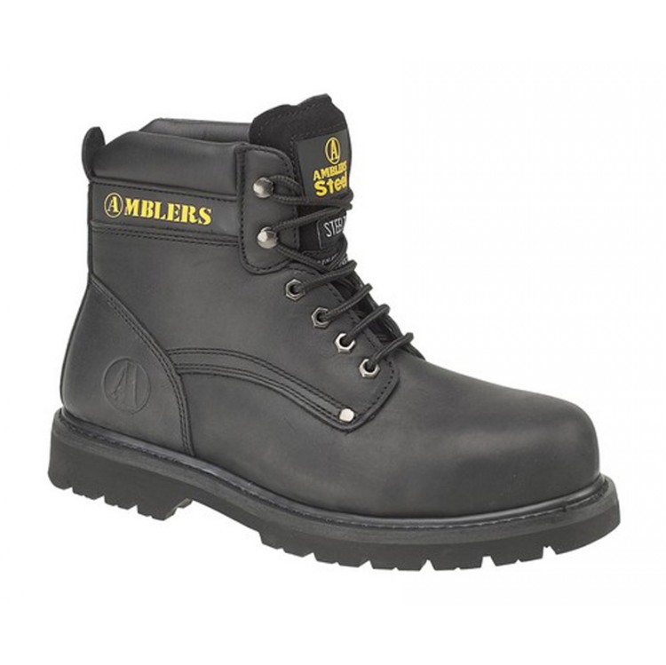 Amblers Steel FS153 Welted Safety Boots (Black)