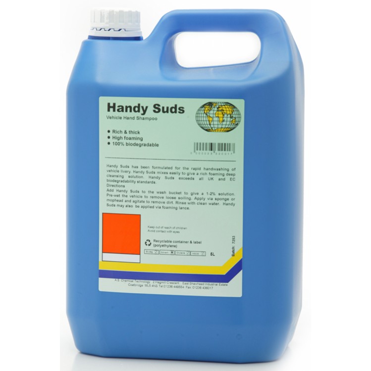 Handy Suds Car Shampoo 1 x 5Ltr