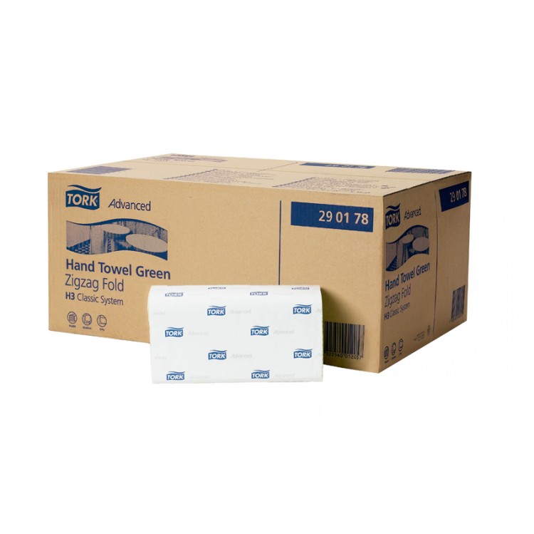 Tork Hand Towel Advanced Zig Zag Fold