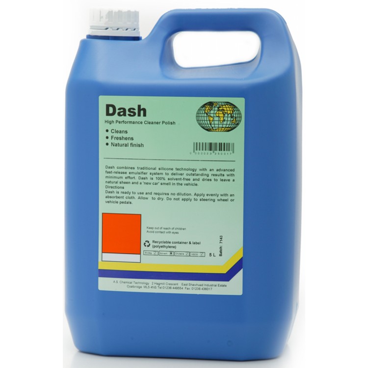 Dash Vinyl Surface Cleaner 3 x 5Ltr