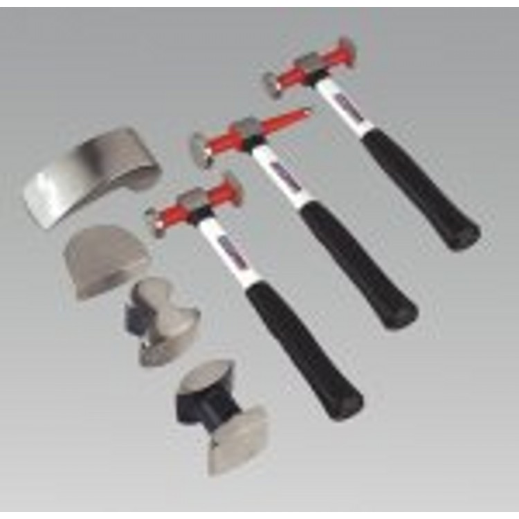 Panel Beating Set 7pc Drop Forged