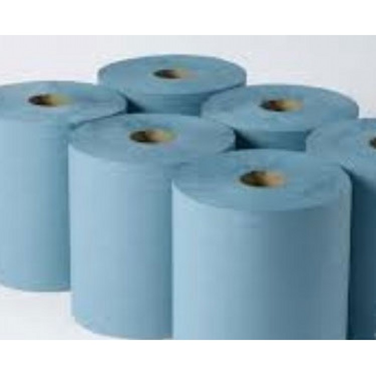 Green Embossed Paper Towel Roll 1 ply
