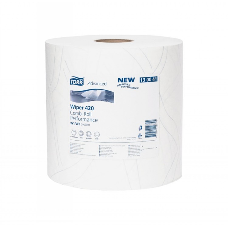 Tork Wiper Combi 420 White