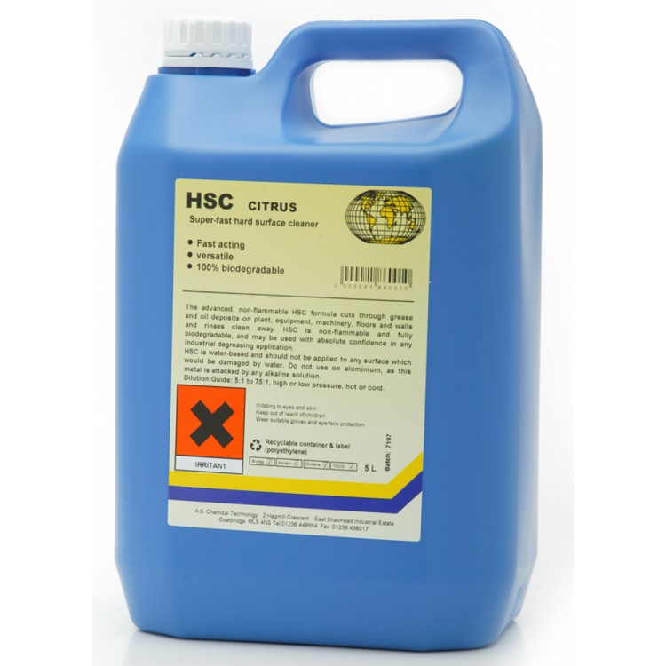 Hard Surface Cleaner Citrus 5Ltr