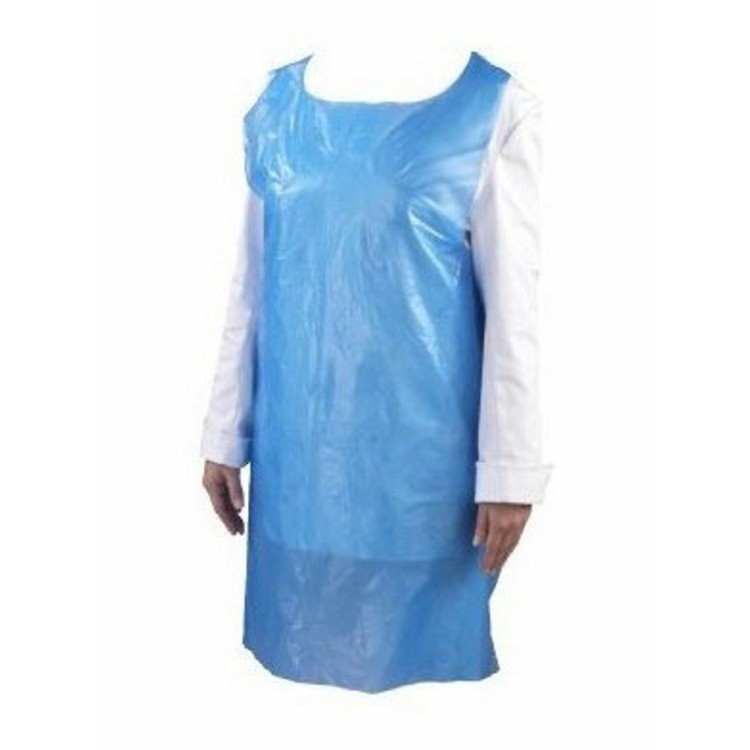 Blue Disposable Aprons (Pack of 100)