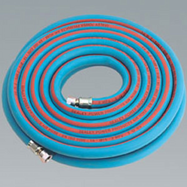 Air Hose 10m x 010mm 1/4" Bsp Extra Heavy Duty