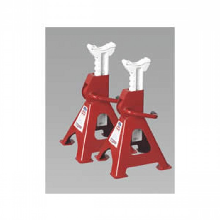 Axle Stand Pair Of 3 Ton Gs/tuv Ratchet Type