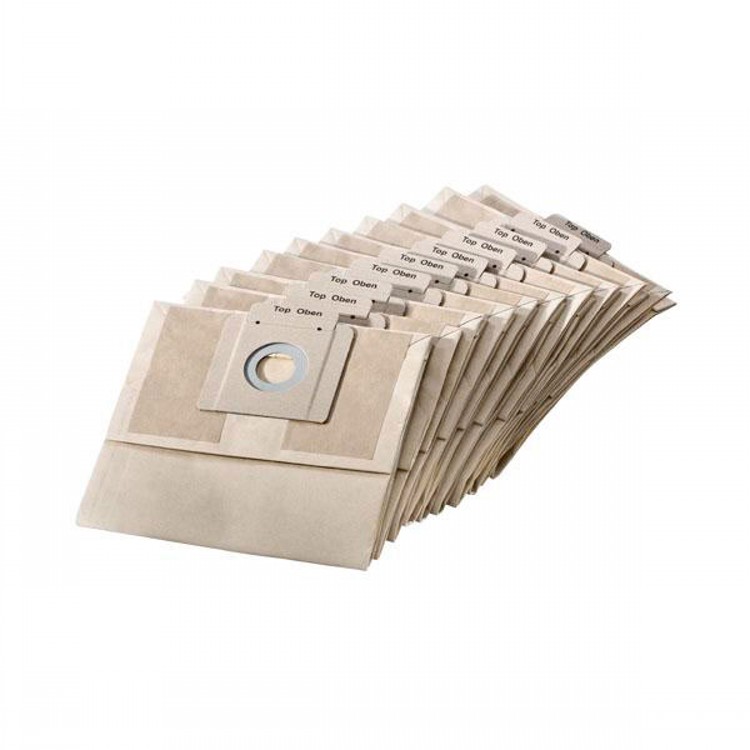 Karcher Paper filtering bag (pack of 10 ) for Karcher BV 5/1 