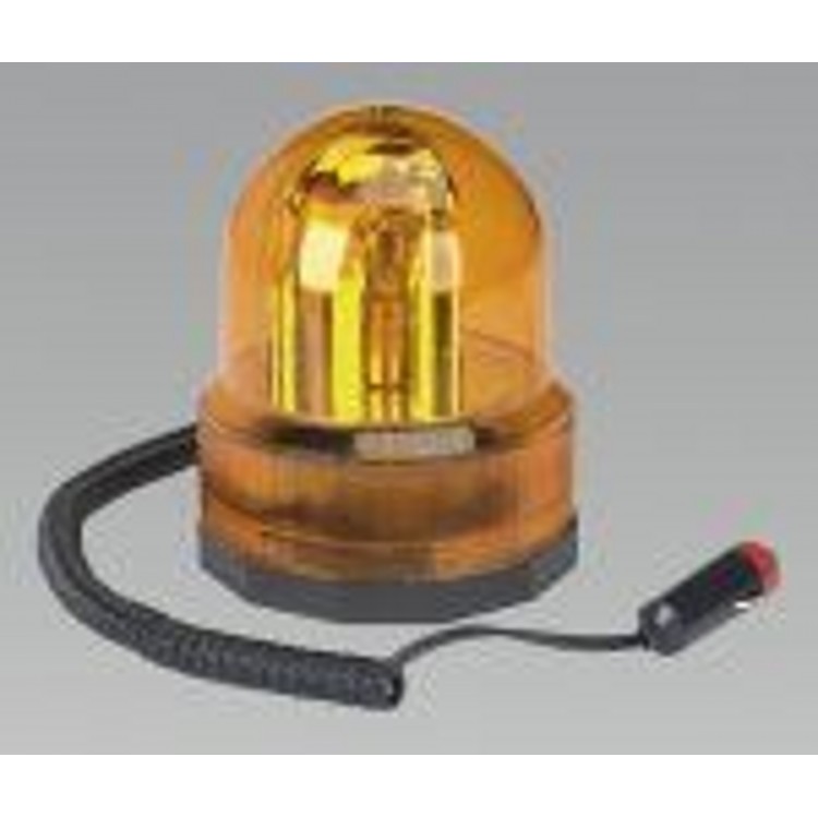 Rotating Amber Beacon 12V Magnetic Base