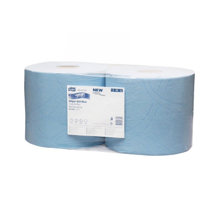 Tork Wiper Combi 420 Blue