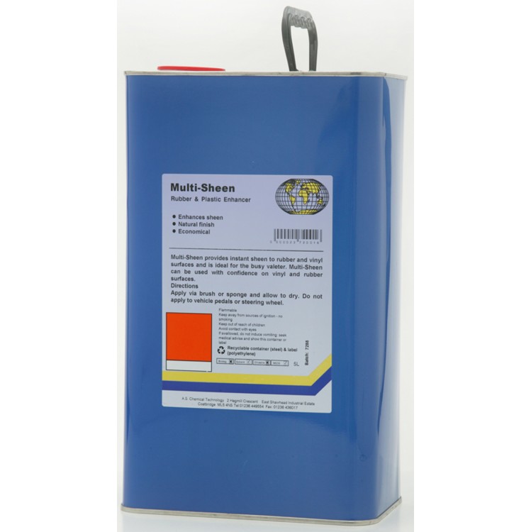 Multi Sheen Interior Exterior Vinyl Cleaner 5Ltr