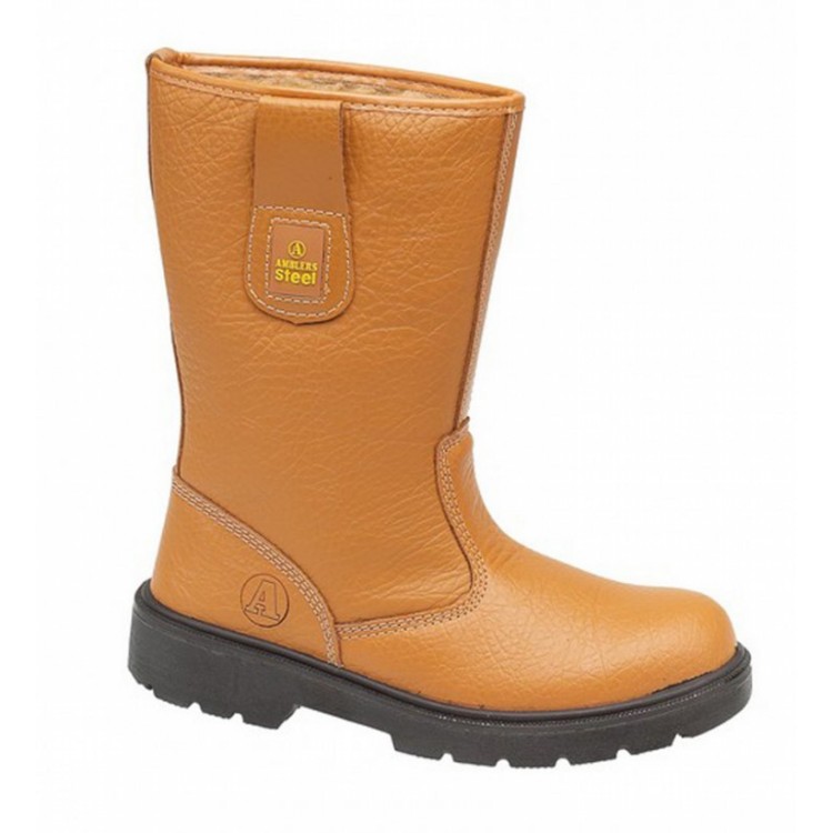 Amblers Steel FS124 Rigger Safety Boots (Tan)
