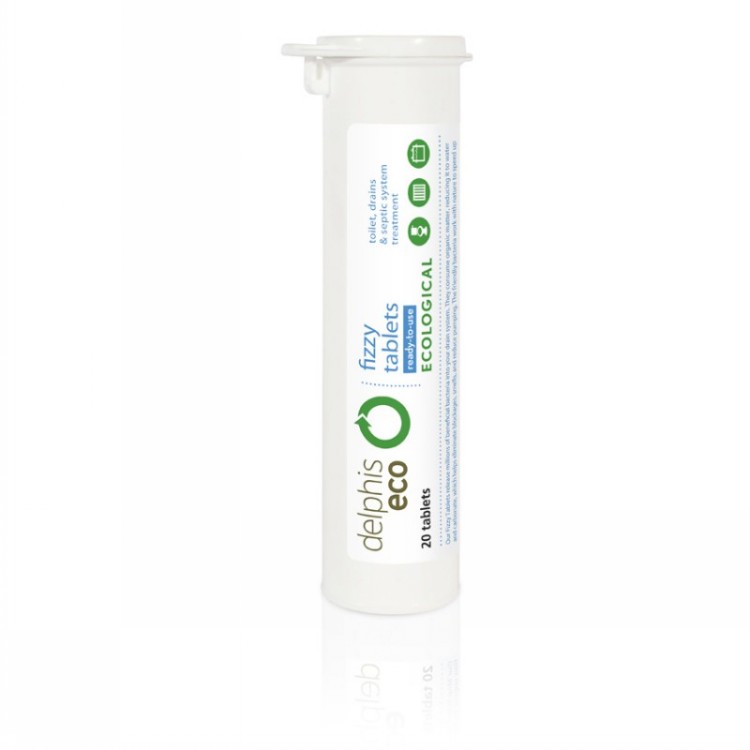 Delphis Eco Bio Fizz Tabs drain and pipe cleaner