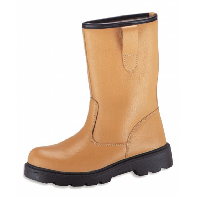 PSF Tan Fur Lined Rigger with Steel Midsole 118SM