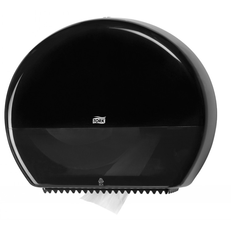Tork Jumbo Toilet Roll Dispenser (Black)