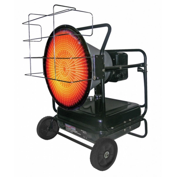Infrared Paraffin, Kerosene &amp; Diesel Heater 28/37kW 230V